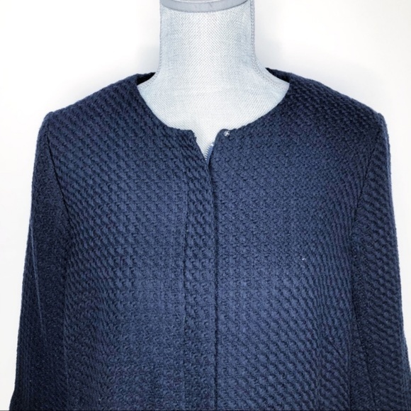 Talbots Blazer NWOT Zip Up 3/4 Length 12P (A51) - Picture 3 of 7